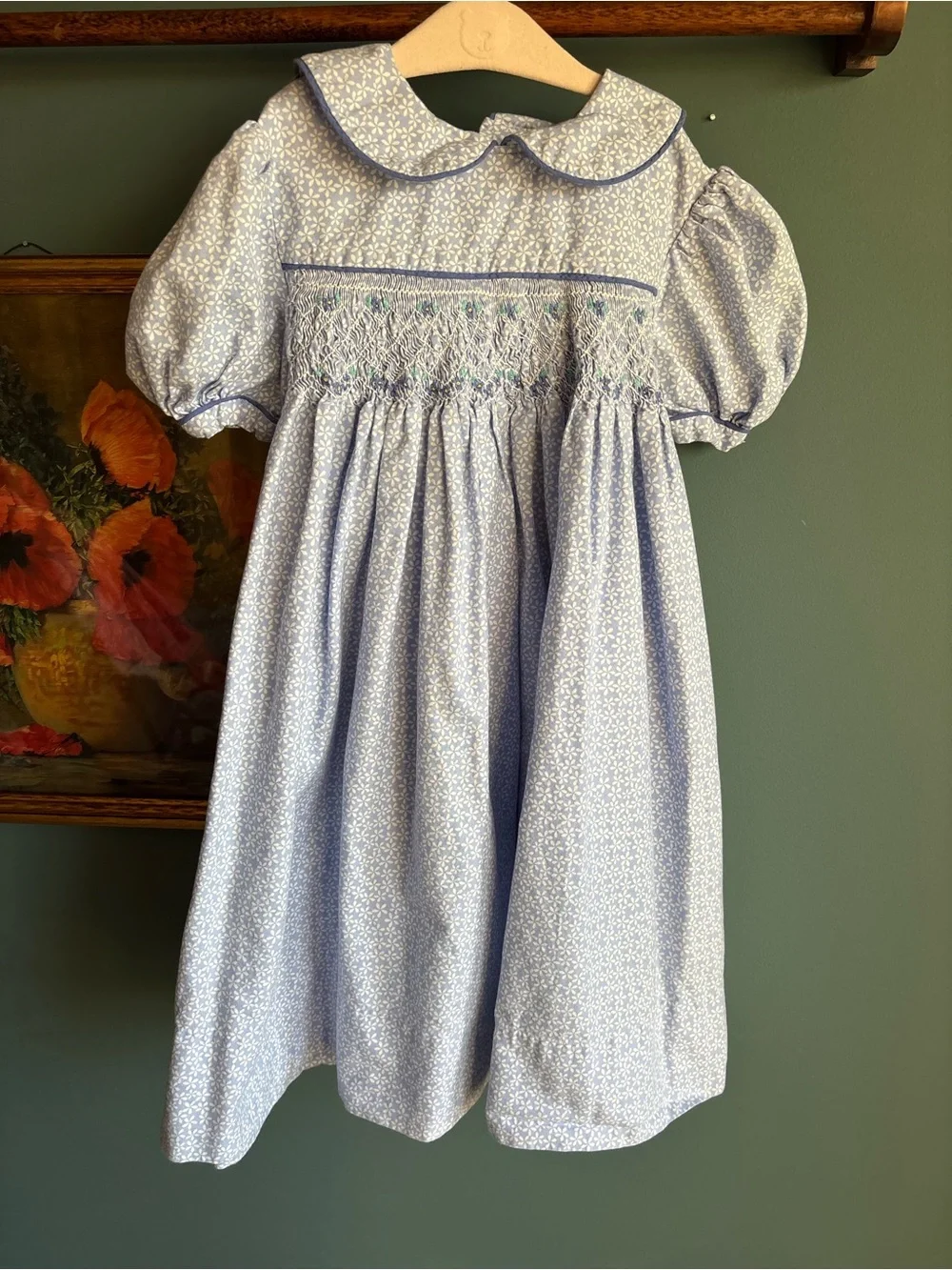 VTG Smocked Dress for Girls